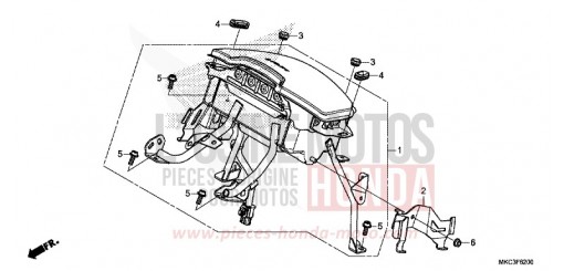 MODULO AIRBAG GL1800DAJ di 2018